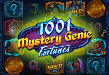 Автомат 1001 Mystery Genie Fortunes в Azino777 казино